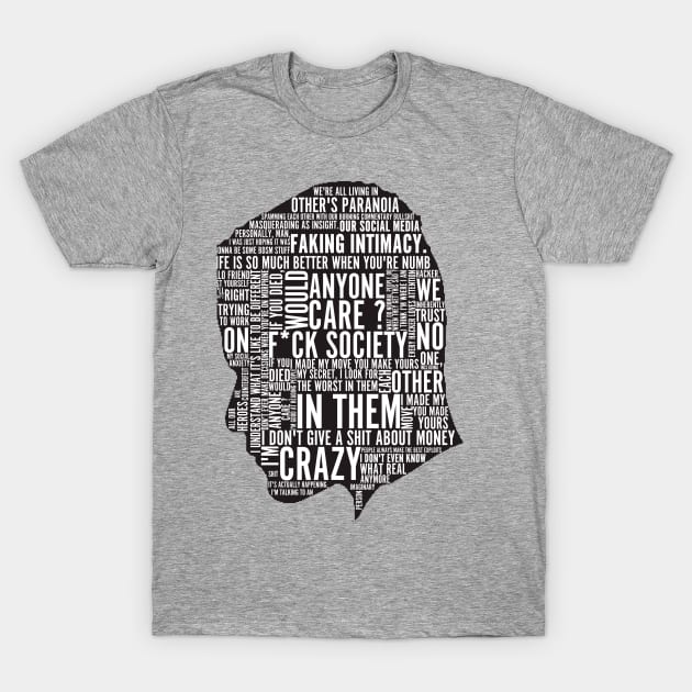 Mr robot quotes T-Shirt by Ward